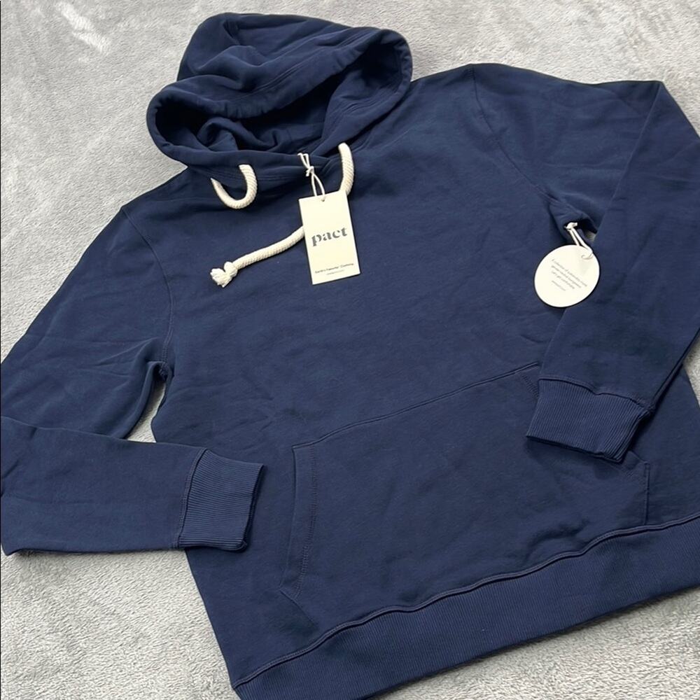 NEW Pact S Womens Maritime Navy Hoodie Unisex One-for-All Hoodie